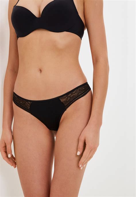 Трусы Lemila Lingerie цвет черный MP XW MEPI купить в интернет магазине Lamoda