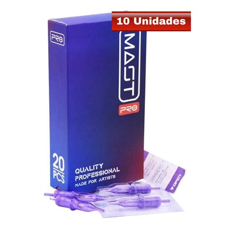 Cartucho Universal Mast Pro Para Tatuagem Tattoo 10 Unidades Shopee