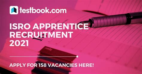 ISRO Apprentice Recruitment 2021 Apply For 158 Apprentice Posts