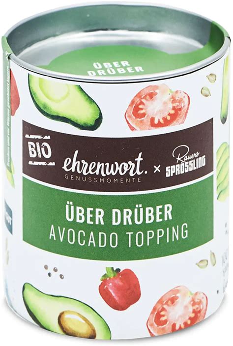 Ehrenwort Topping Bio pour Avocat Über Drüber 50 g Piccantino