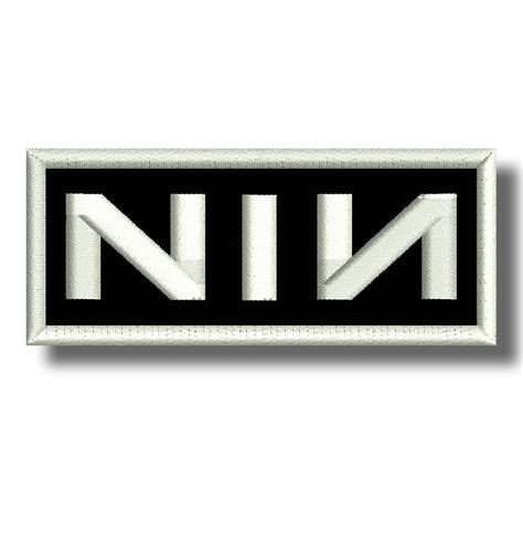 Nine Inch Nails Embroidered Patch 8x3 Cm Patch