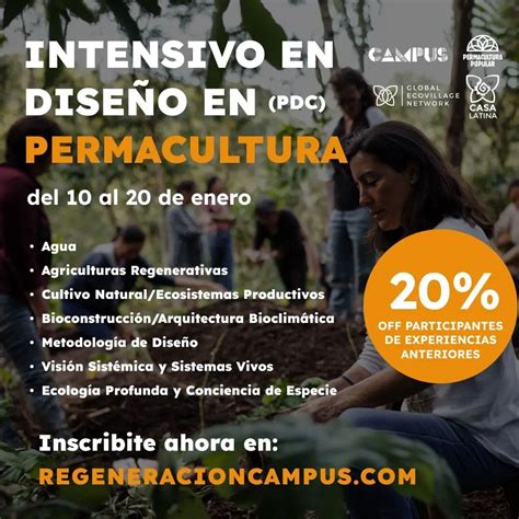 Curso Intensivo De Dise O En Permacultura Idealist