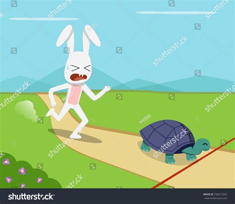 2,937 Rabbit And Tortoise Images, Stock Photos & Vectors | Shutterstock