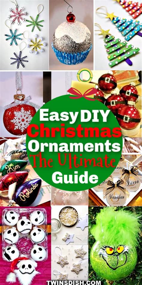 Easy Diy Christmas Ornaments That Look Store Bought Artofit