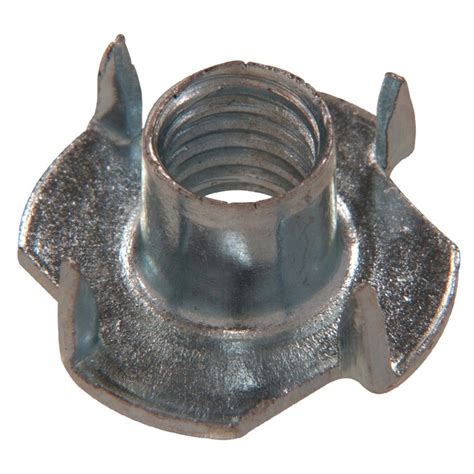 Hillman 10 Count 4mm Zinc Plated Metric 4 Prong Tee Nuts In The T Nuts