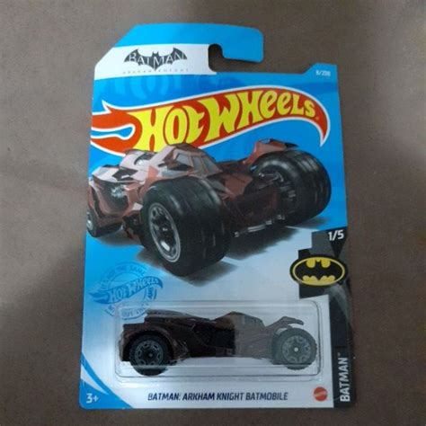 Hot Wheels Batman Arkham Knight Batmobile Vinho Shopee Brasil