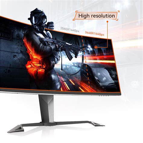 High-End 34" Professional 144Hz Curved Monitor for E-Sport with High ...