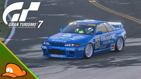 Gran Turismo 7 Nissan Calsonic Skyline GT R GT 93 YouTube