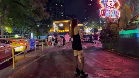 廣州酒吧街的夜晚，愛情和生意你能分清嗎？chinese Girl Nightlife Street Walk City Of Guangzhou 4k 中国のきれいな女