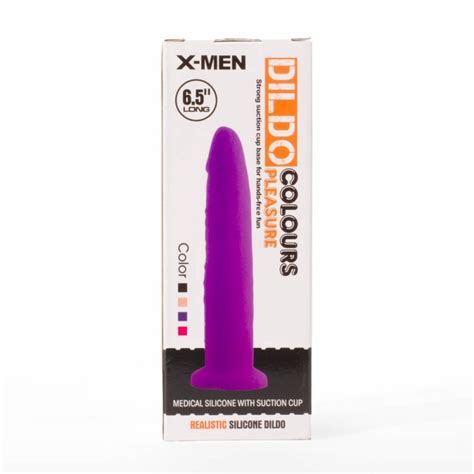 Dildo Cu Ventuza X Men Colours Pleasure Sex Shop