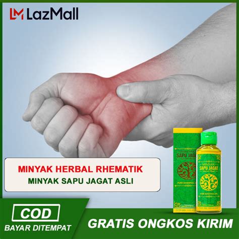 Minyak Balur Sapu Jagat Minyak Urut Hangat Atasi Rhematik Asam Urat