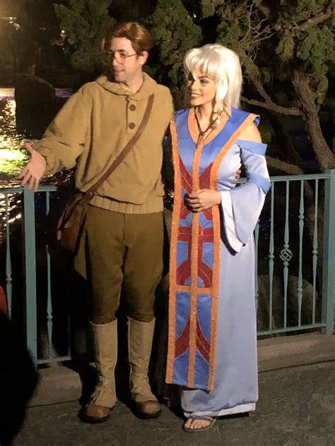 LaughingPlace.com on Twitter: "#Atlantis Milo and Kida meet guests near