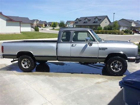 Purchase Used 1990 Dodge Power Ram 250 Extended Cab Long Bed Efi 360 5 9 V8 4x4 Pw Pl A C In