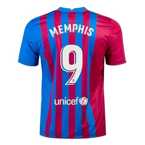 Camisola Fc Barcelona Memphis Depay Principal Camisolas