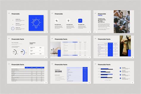 Business Plan Powerpoint Template on Behance