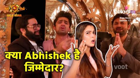 Bigg Boss Kya Tehelka Ke Eviction Ko Abhishek Hai Jimmedar Youtube