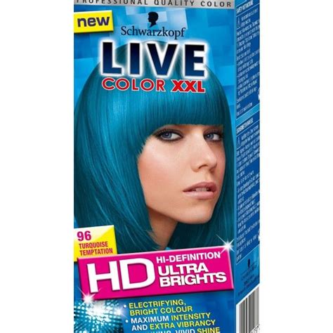 Live Color XXL HD Ultra Brights 96 Turquoise Temptation Live Colour