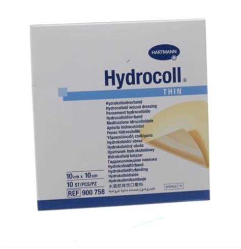 Ap Sito Hidrocoloide Delgado X Cm Hydrocoll Thin Caja X