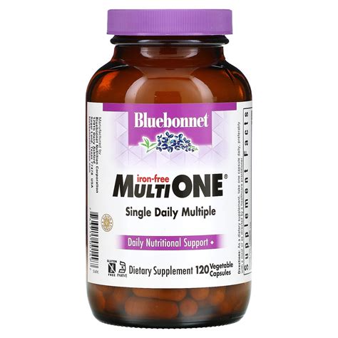 Bluebonnet Nutrition, MultiONE, Suplemento multivitamínico y ...