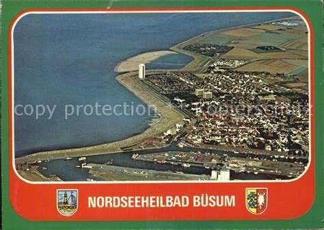 Buesum Nordseebad Fliegeraufnahme Buesum Ebay