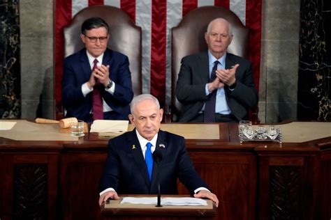 Benjamin Netanyahu Speech To Congress 2024 - Fancy Jaynell