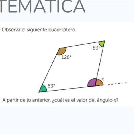 Observa El Siguiente Cuadril Tero X A Partir De Lo