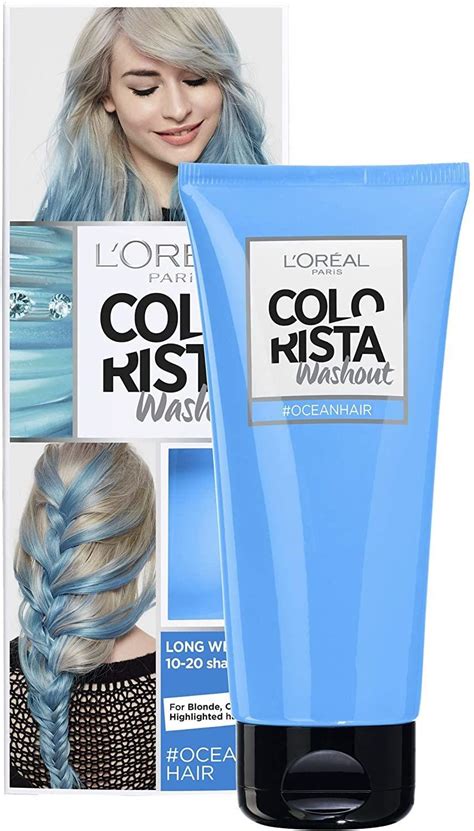 Buy L Oreal Paris Colorista Washout Ocean Blue Neon Semi Permanent Hair