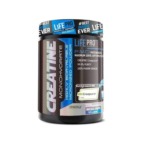 Créatine Créapure 500g Life Pro Nutrition Nutrisport Performances