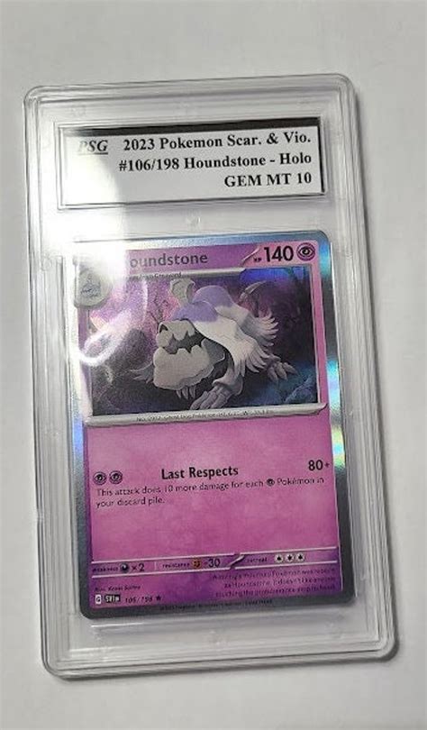 Custom Graded Real 2023 Pokemon Card Scarlet and Violet - Etsy