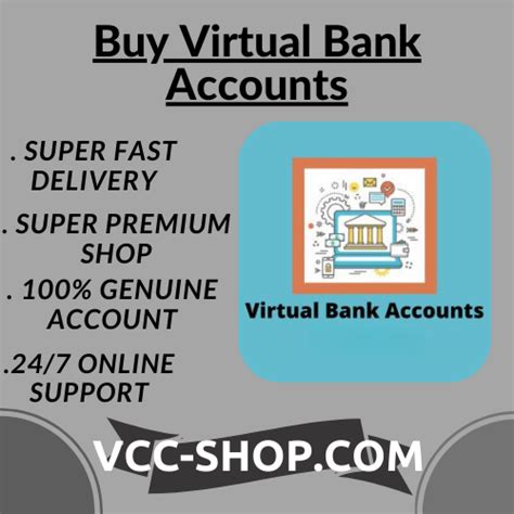 Buy Virtual Bank Accounts Instant Delivery Virtual Bank Accounts