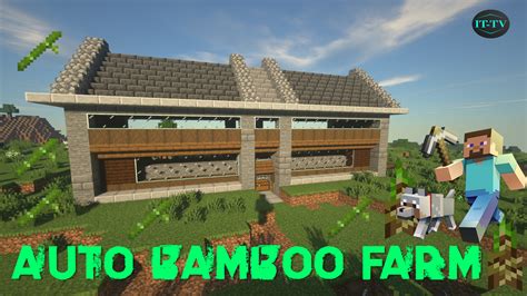 Automatic Bamboo farm & design - TUTORIAL link in the comments - hope ...