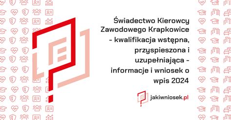 Świadectwo Kwalifikacji Zawodowej Kierowcy Krapkowice informacje 2024