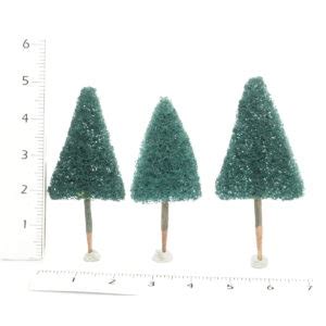 ARBOL TIPO CIPRES O CEDRO Verde 15 Cm Para Maquetas Fuji Hands