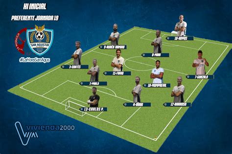 Cf San Agust N On Twitter Primer Equipo Xi Inicial Estos Son Los