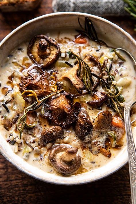 Creamy Wild Rice Chicken Soup With Roasted Mushrooms Artofit