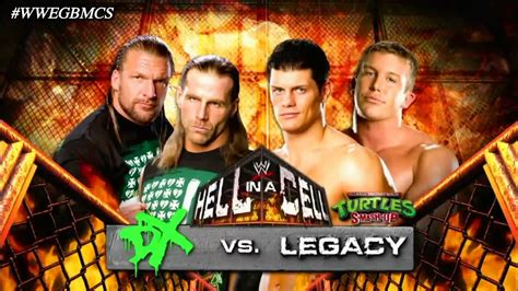 Wwe Hell In A Cell Official And Full Match Card Hd Vintage