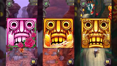 Temple Run 2 Winter Wasteland Vs Temple Run 2 Blazing Sands Vs Temple