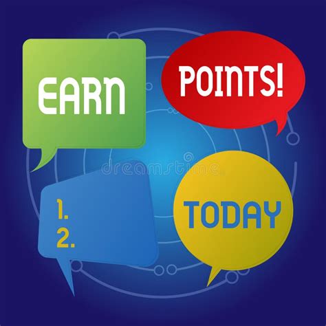 Text Sign Showing Earn Points Conceptual Photo Collecting Big Scores