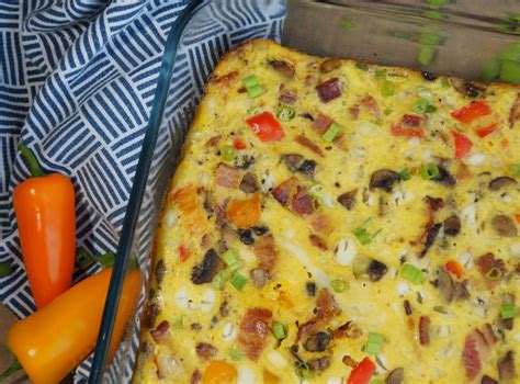 Cottage Cheese And Veggie Egg Bake — Land Of 10 000 Recipes