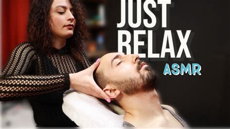 [asmr Melek] Relaxing Chair Massage And Inaudible Whisper 4k Youtube