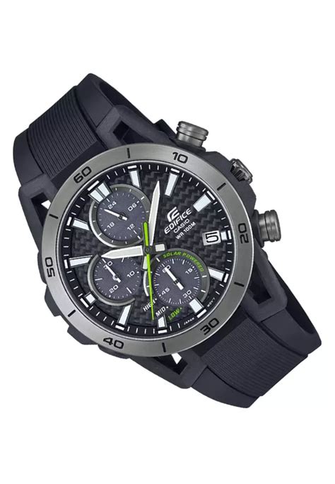 Buy CASIO Edifice Chronograph Solar Watch EQS 960PB 1A 2024 Online