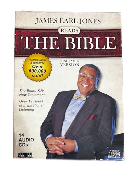 James Earl Jones Reads The Bible New Testament Kjv 2014 14 Etsy