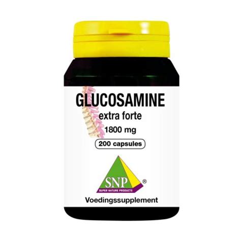 Glucosamine Extra Forte 1800 Mg Snp 200 Capsules Kopen Gezondheid Aan