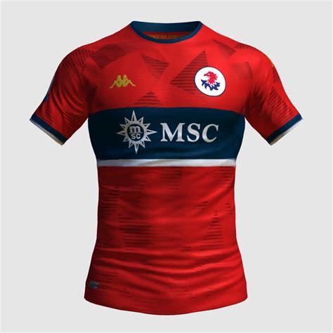 Kappa X Genoa Cfc Third Kit Fifa Kit Creator Showcase