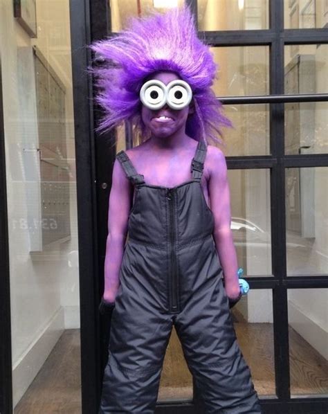 Cool Purple Minion Halloween Costume Ideas Purple Wig Halloween Make Up