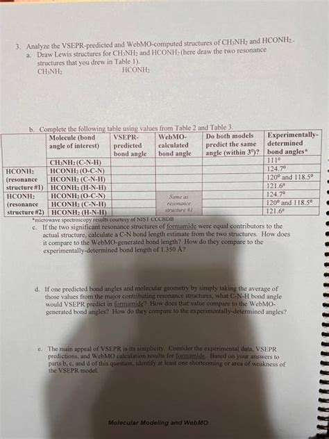 Solved Questions 1. Analyze the bonds in the carbonate ion | Chegg.com