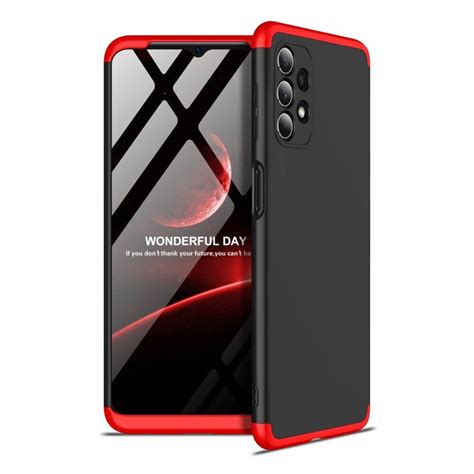 ᐉ Защитный чехол Gkk Double Dip Case для Samsung Galaxy A32 5g А326 Black Red 277408br