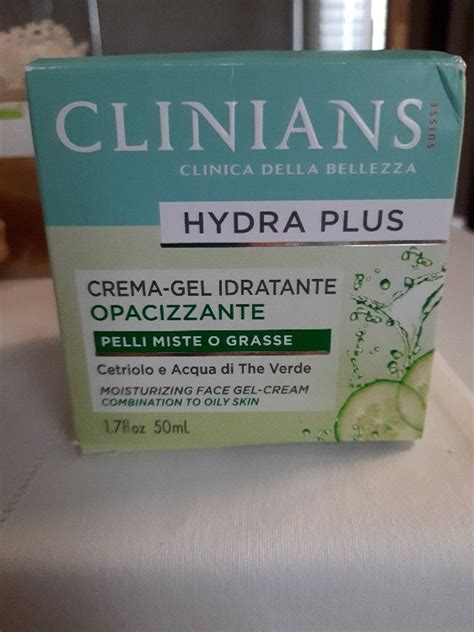 Clinians Hydra Plus Crema Gel Idratante Opacizzante Pelli Miste O