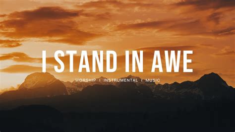 I Stand In Awe Jesus Image Instrumental Worship Deep Prayer