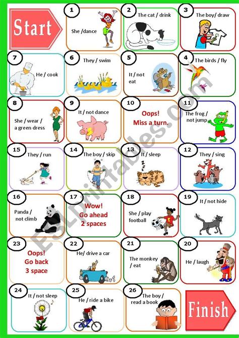 Board Games To Learn English Pdf